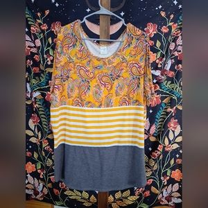 Terra & Sky Paisly Shirt